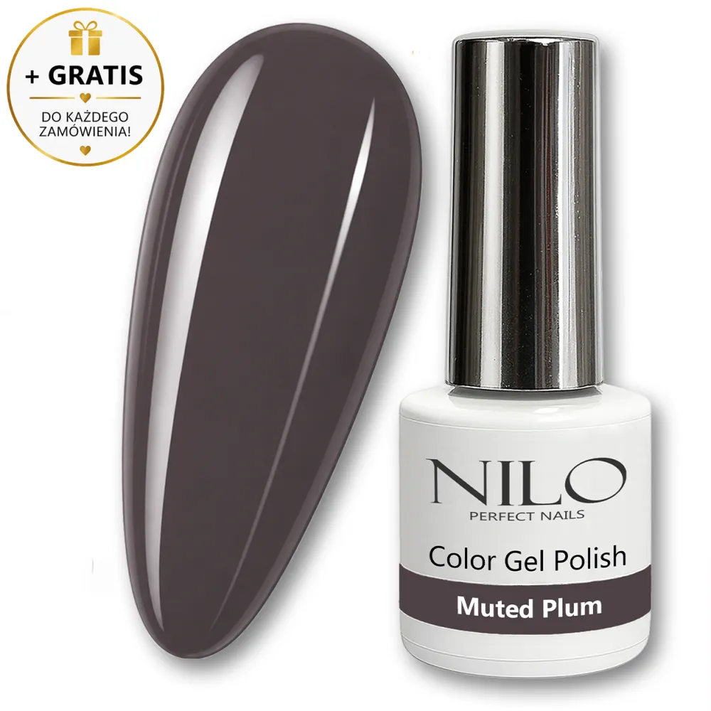 Lakier Hybrydowy Muted Plum - NILO no.76